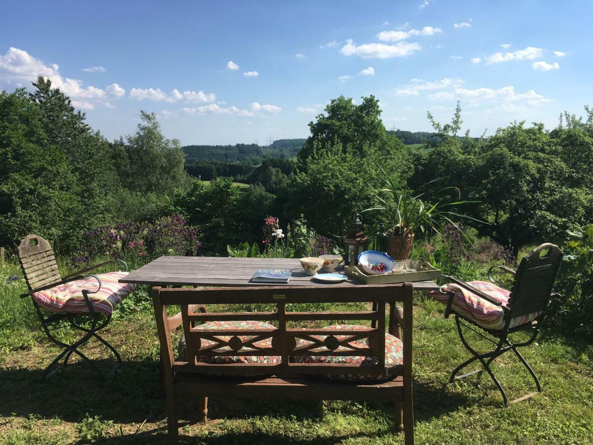 Kleine Villa Im Wilden Garten Gummersbach Exteriör bild
